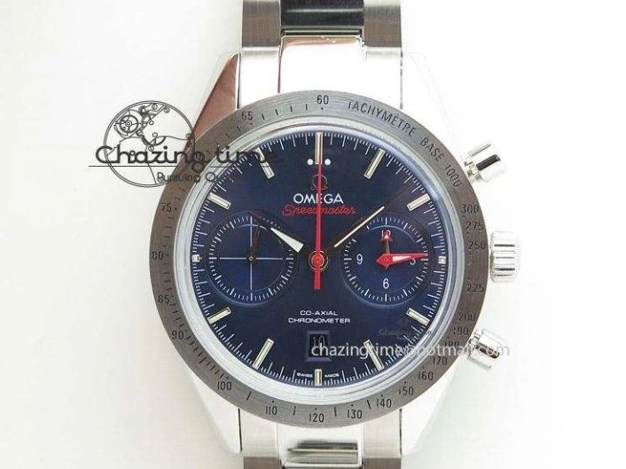 1221 Planet Ocean Pro Ceramic Bezel 45mm 1:1 OMF Best Edition On Rubber Strap A8500 (Black Balance Wheel) MoistureWicking 8136